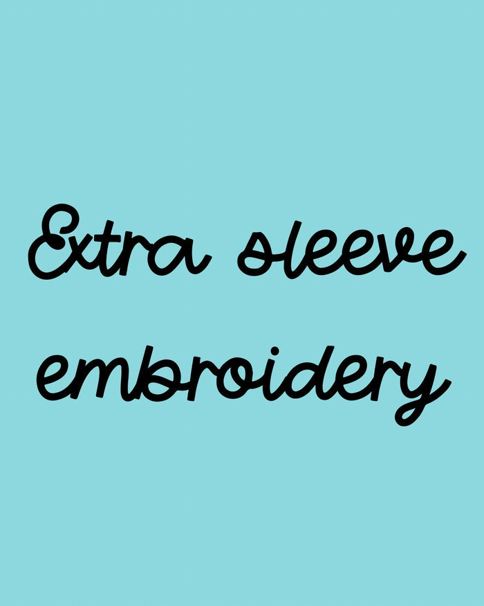 Extra Sleeve Embroidery