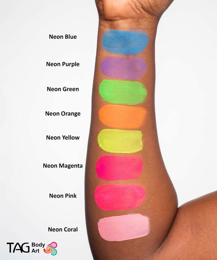 Face and Body Paint - Neon - Blue