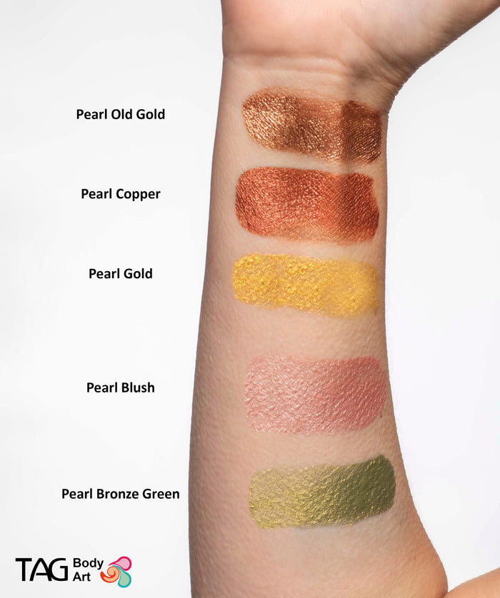 Face and Body Paint - Pearl - Bronze Green
