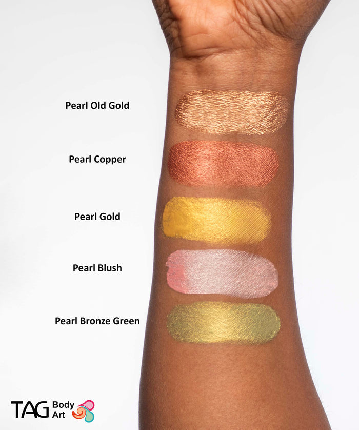 Face and Body Paint - Pearl - Bronze Green