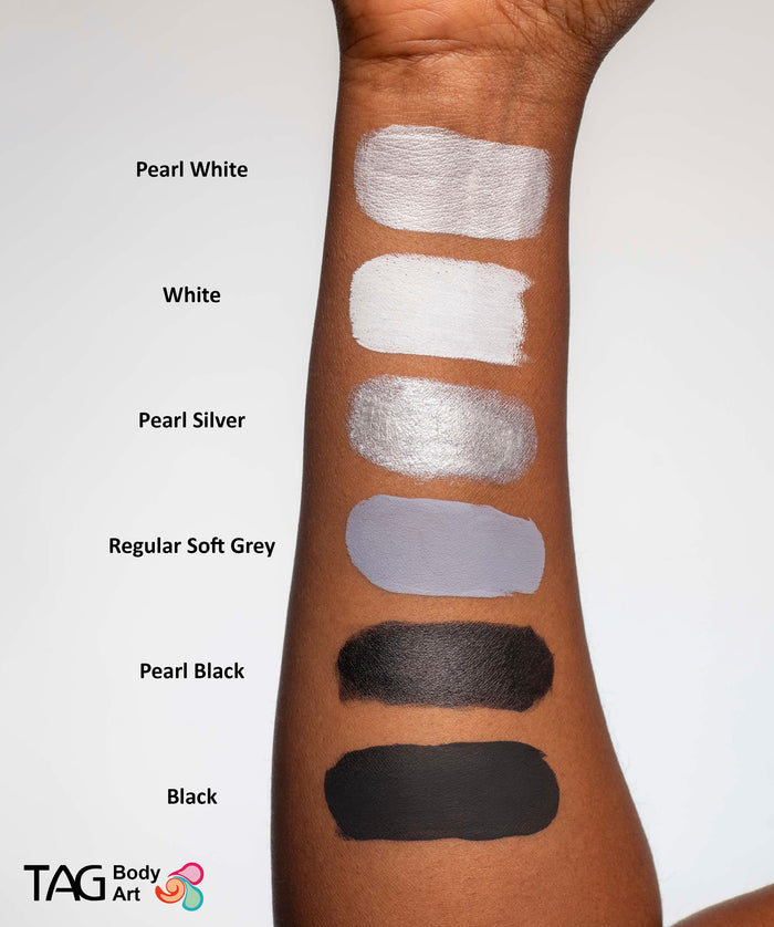 Face and Body Paint - Pearl -  White