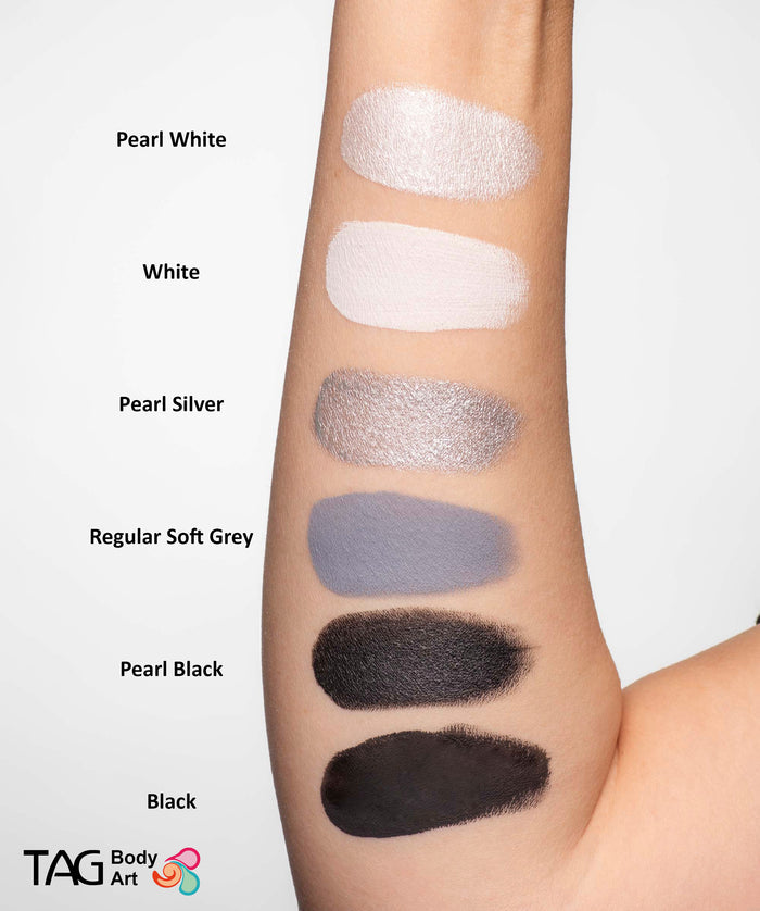 Face and Body Paint - Soft Grey