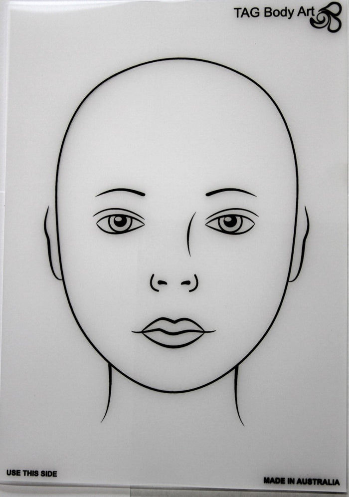 Face Paint Practice Mat