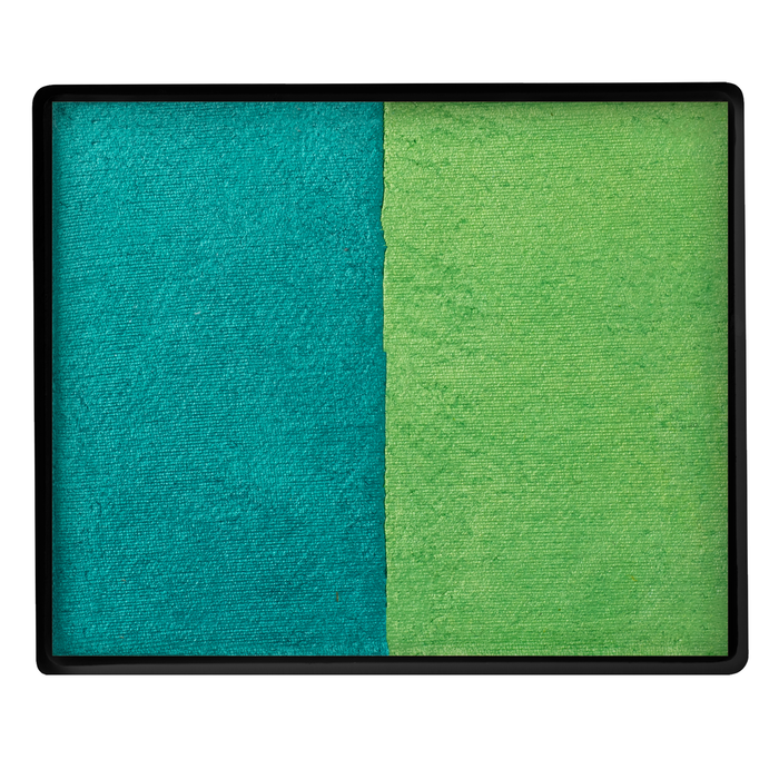 Face Paint Split Cake - Pearl Green and Pearl Lime