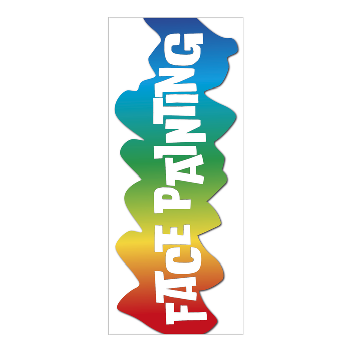 Face Painting Pull-up Banner - Design 1