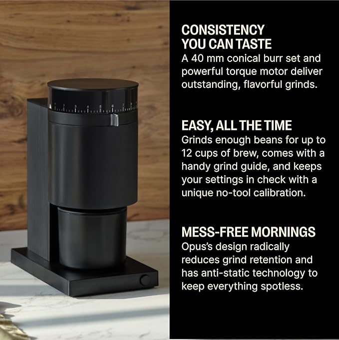 Fellow Opus Conical Burr Grinder - Bongo Roasting Co.