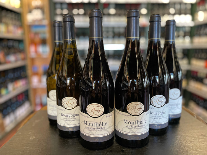 Fransk klassisk og kompleks Bourgogne smagekasse 3x2