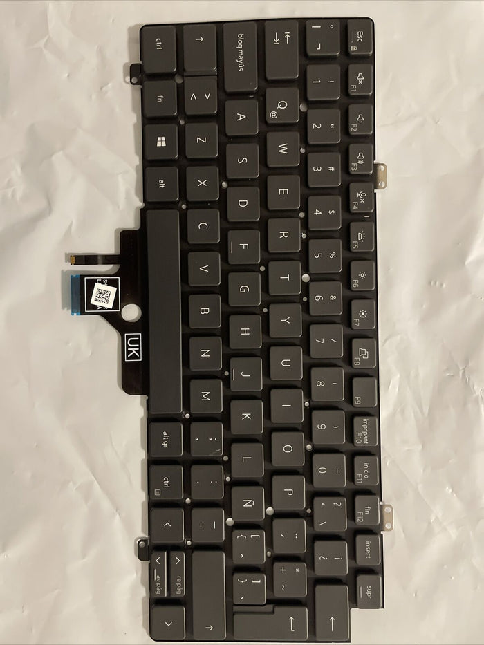 Genuin DELL Latitude 5420 7420 7520 2021 Keyboard Backlit Spanish Teclado 0K5XT4