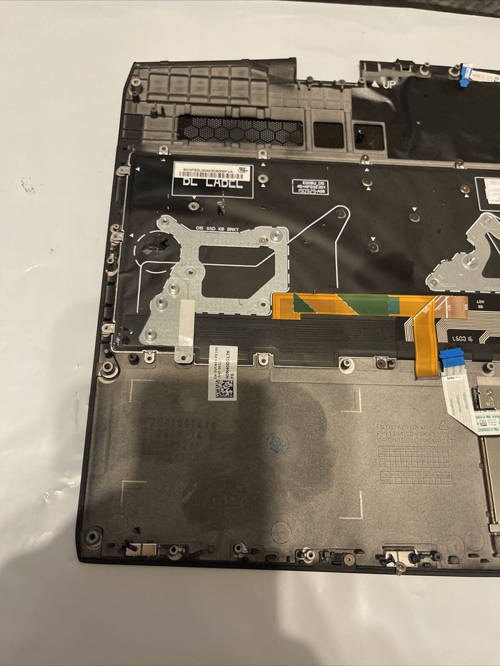 Genuine Dell Alienware M15 15.6" Laptop Palmrest Touchpad Keyboard VNPDJ P4 T3