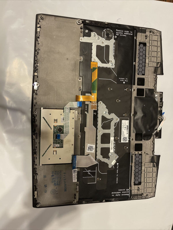 Genuine Dell Alienware M15 15.6" Laptop Palmrest Touchpad Keyboard VNPDJ  P4