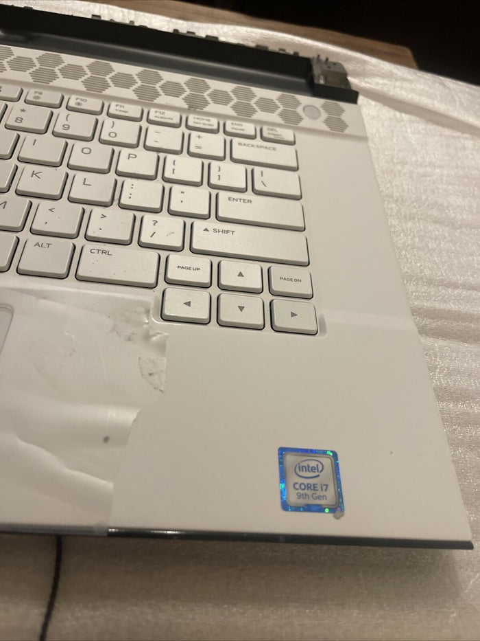 GENUINE DELL Alienware M15 R2 Palmrest US English Backlit keyboard 0MVM8D P5
