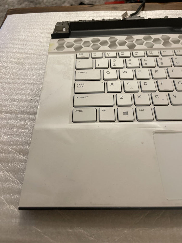 GENUINE DELL Alienware M15 R2 Palmrest US English Backlit keyboard 0MVM8D P5