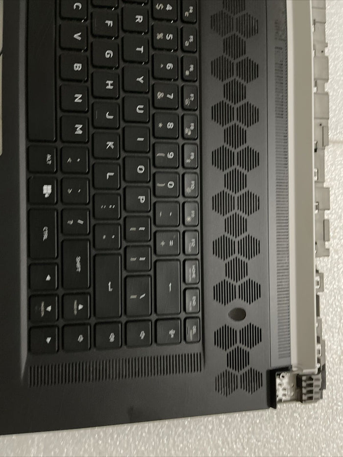 GENUINE DELL ALIENWARE M17 R4 PALMREST US Backlit KEYBOARD 6N1JW N1 P8 Grade A
