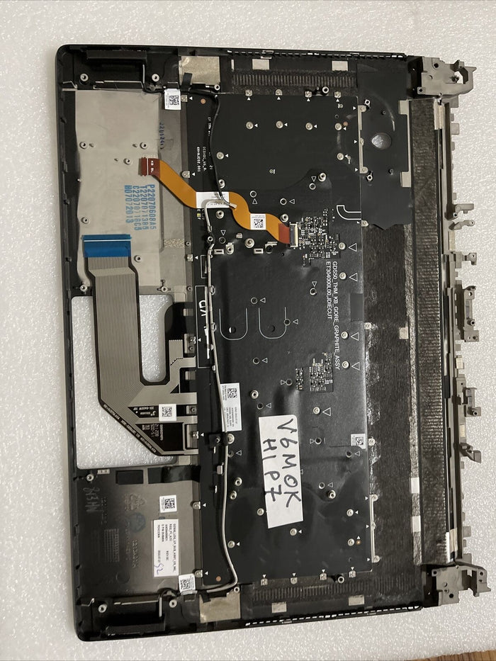 Genuine Dell Alienware x15 R1 Laptop Palmrest US RGB BCL Keyboard 0V6M0K H1P7