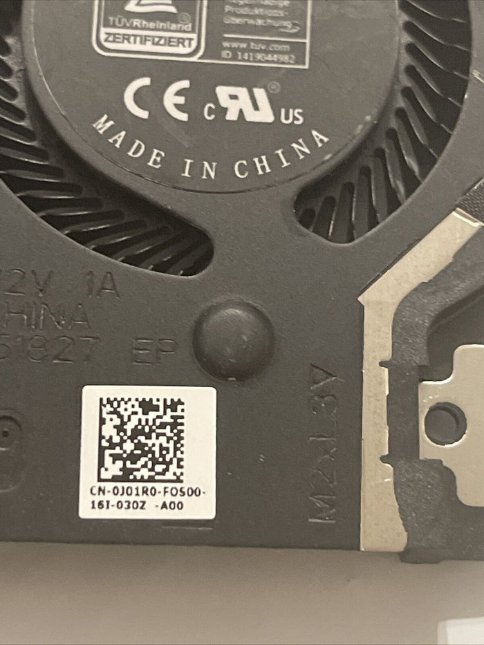 Genuine Dell Alienware X17 R1 Cooling Fan 0J01R0 J01R0 P2