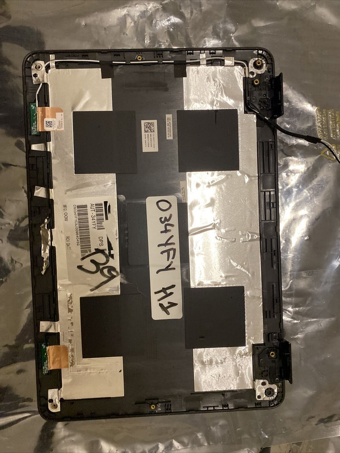 Genuine Dell Chromebook 3100 LCD Top Back Cover Grey 34YFY Grade B H1 B9
