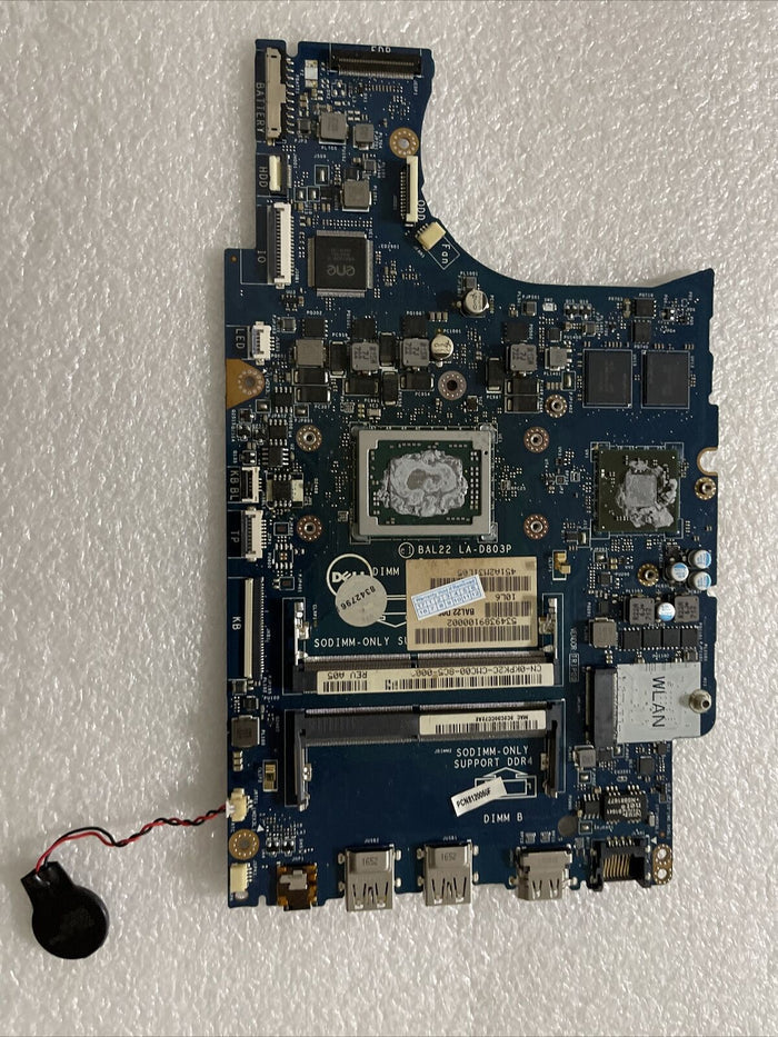 Genuine Dell Inspiron 15 5565 17 5765 Motherboard AMD FX-9800P 2.7GHz KPK2C B7