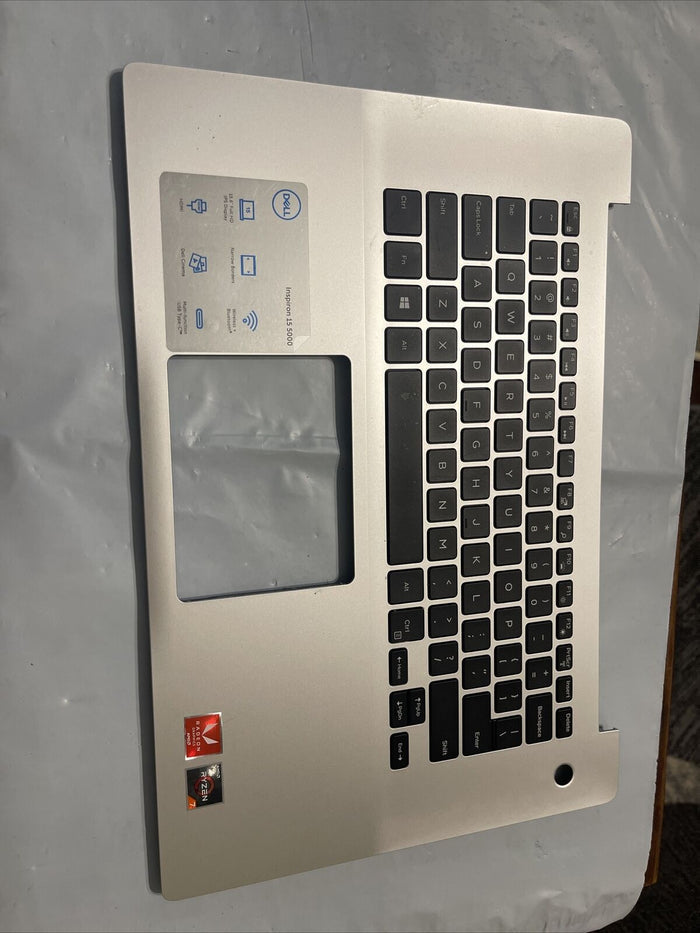 Genuine Dell Inspiron 15 5580  Palmrest US/EN Backlit Keyboard K8HH4 0K8HH4 P7