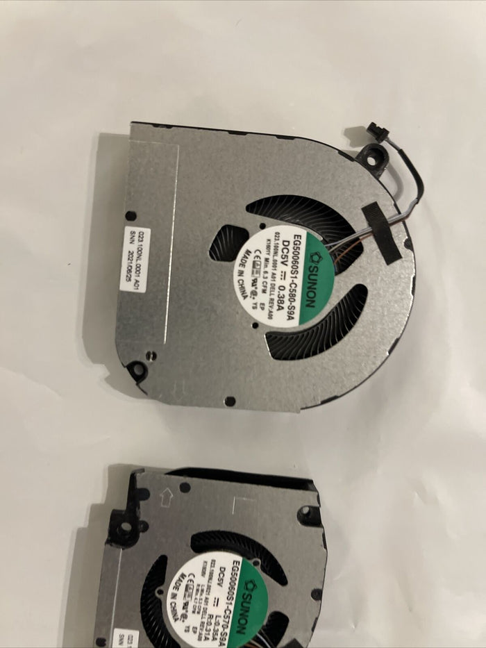 Genuine Dell Inspiron 16-7610 7610 16 Plus CPU + GPU Cooling Fans 0H1YC7 05CXK8