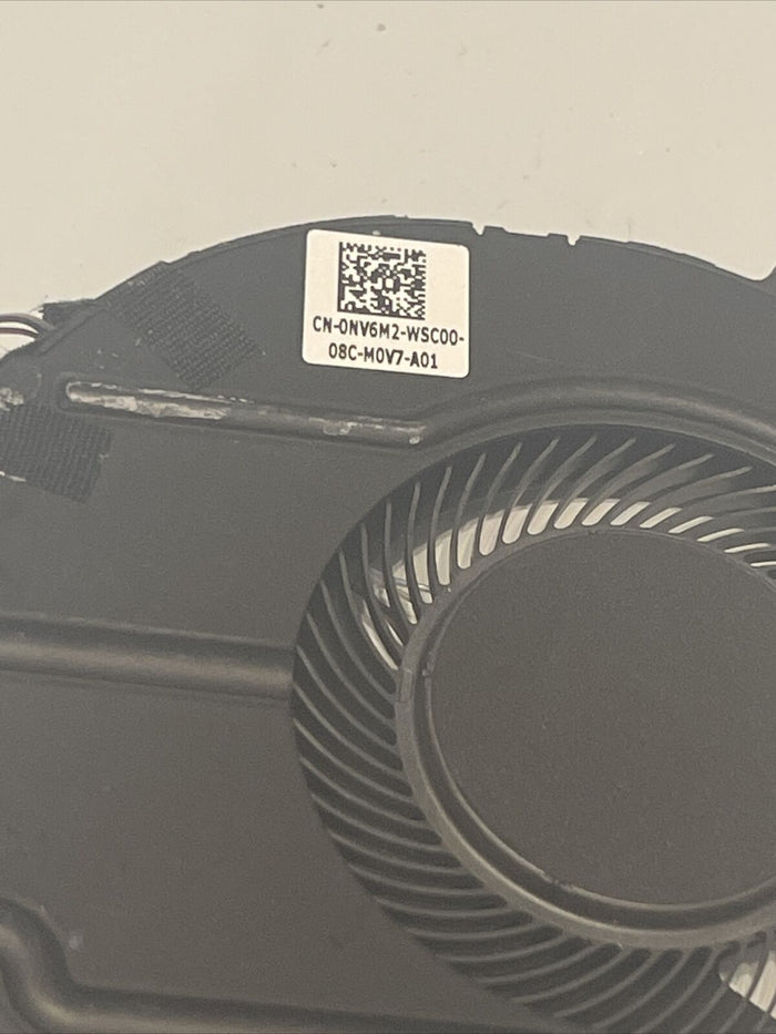 Genuine Dell Inspiron 7400 Laptop CPU Cooling Fan  NV6M2 0NV6M2 0NV6M2 P6