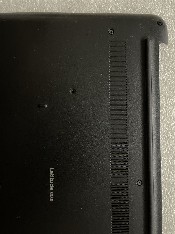 Genuine Dell Latitude 13 3380 Laptop Bottom Base Cover Black XT2KG 0XT2KG H1 B3
