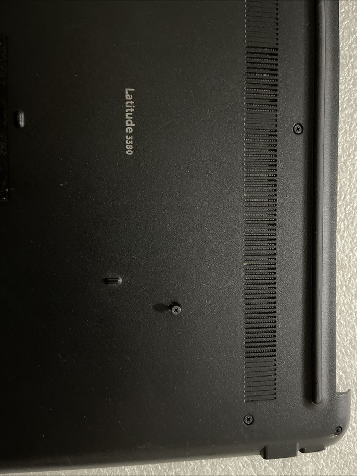 Genuine Dell Latitude 13 3380 Laptop Bottom Base Cover Black XT2KG 0XT2KG H1 B3