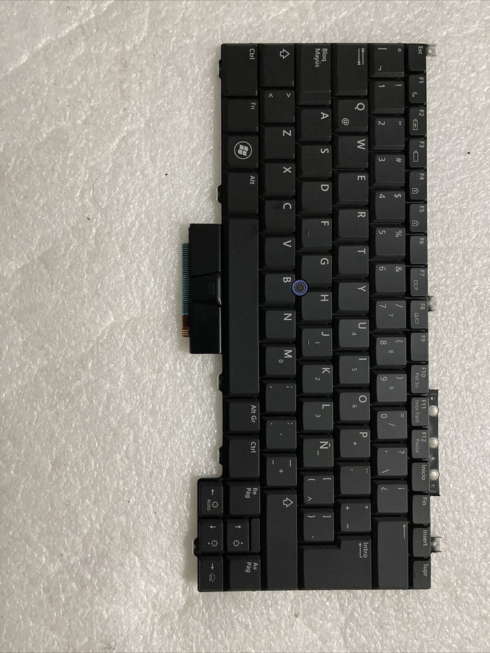 Genuine Dell Latitude E4300 Laptop Spanish Teclado Keyboard Backlit DW467 GB