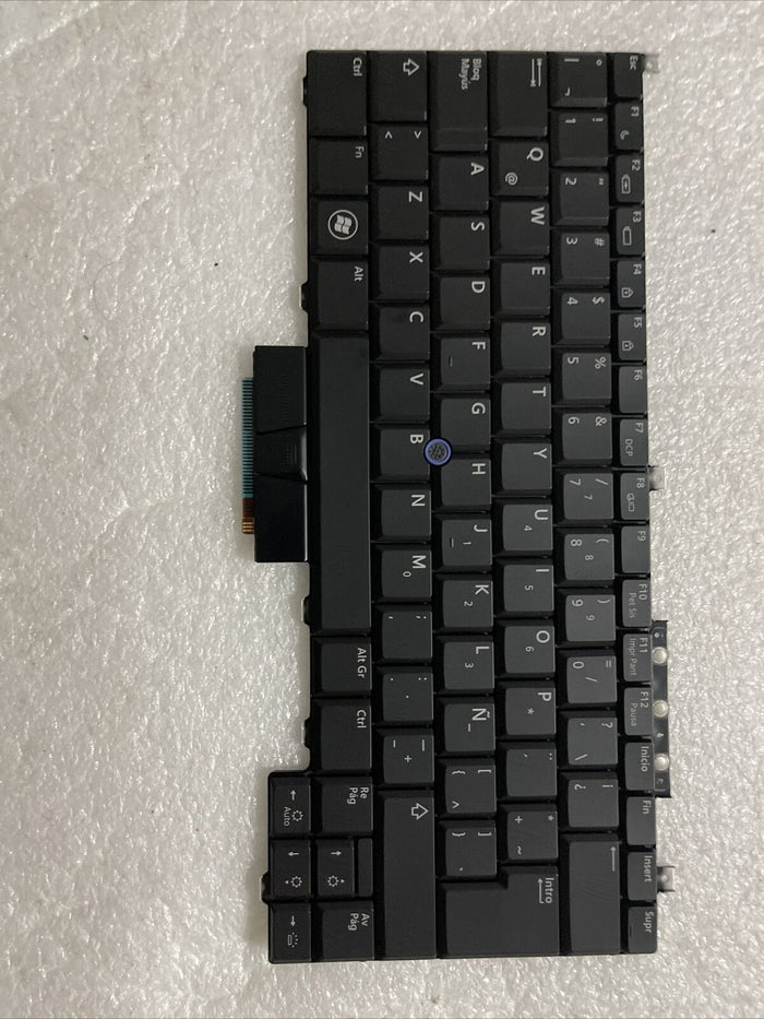 Genuine Dell Latitude E4300 Laptop Spanish Teclado Keyboard Backlit DW467 GB