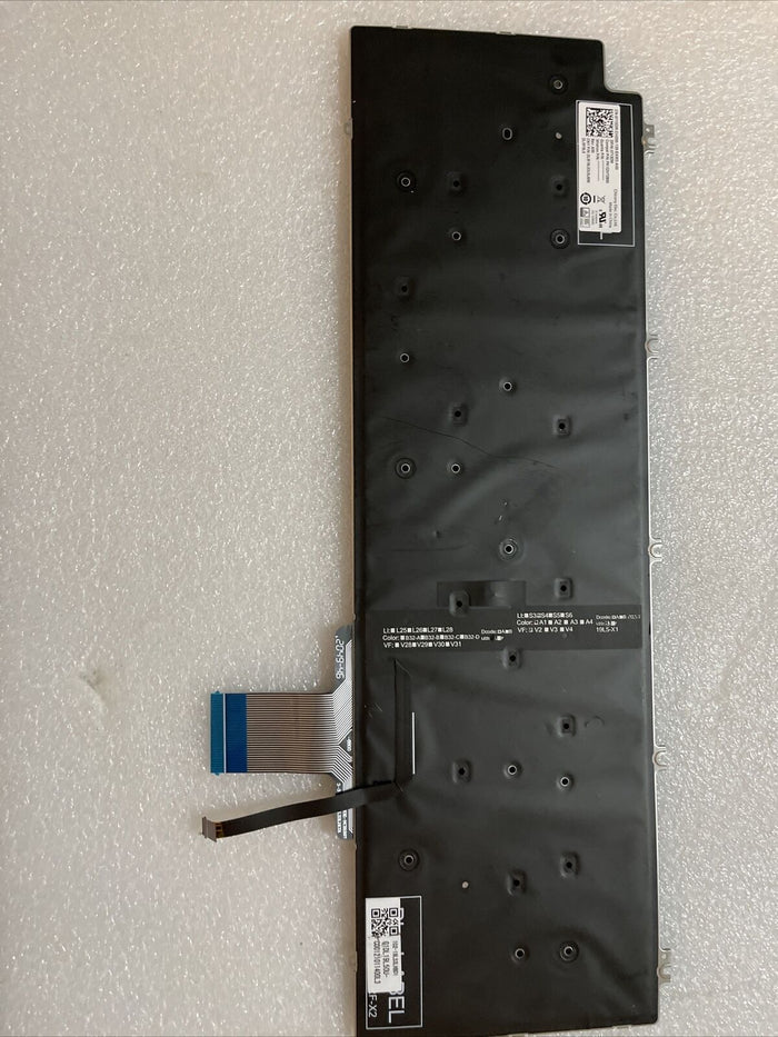 Genuine Dell Precision 7550 7750 7560 7760 Laptop English Backlit Keyboard 713DM