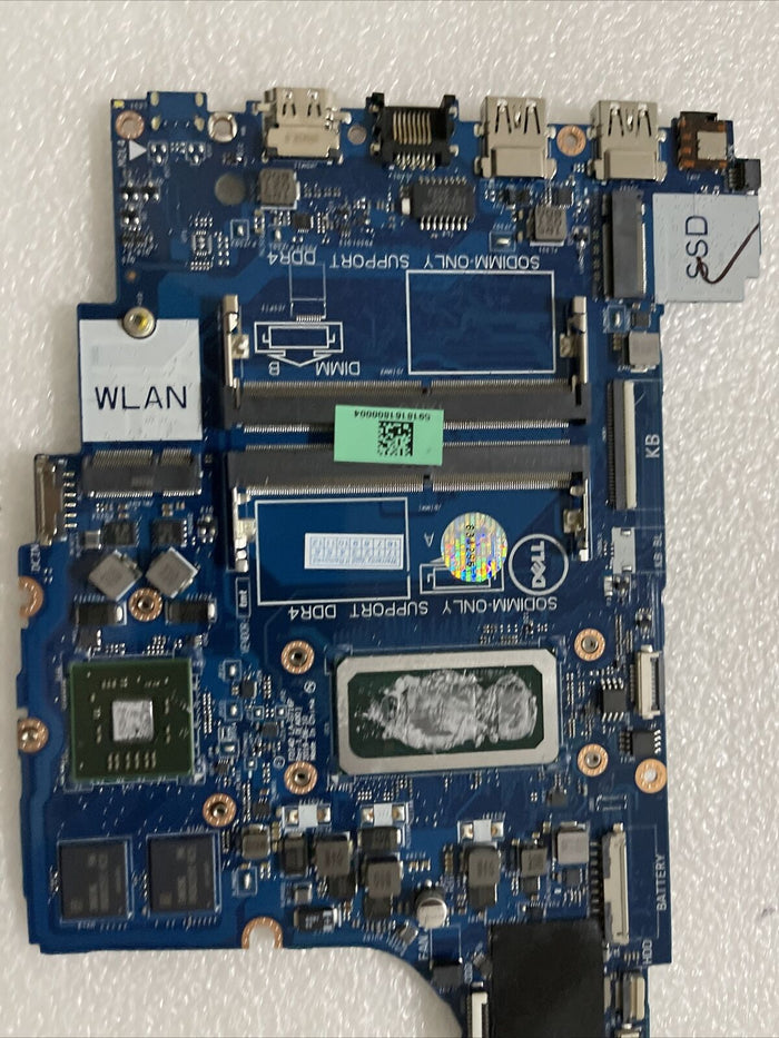 GENUINE DELL VOSTRO 3590 MOTHERBOARD INTEL i7 10510U 4.9GHz RADEON 2GB R1CJX B6