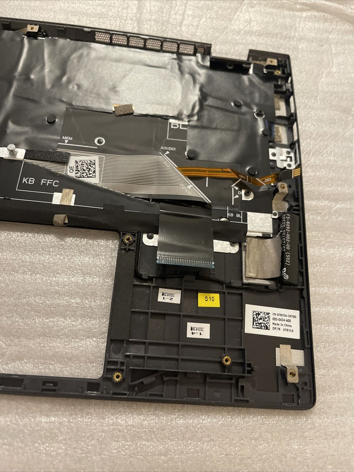 Genuine Dell Vostro 5300 5301 Laptop Palmrest US EN Backlit Keyboard TRY56 P3