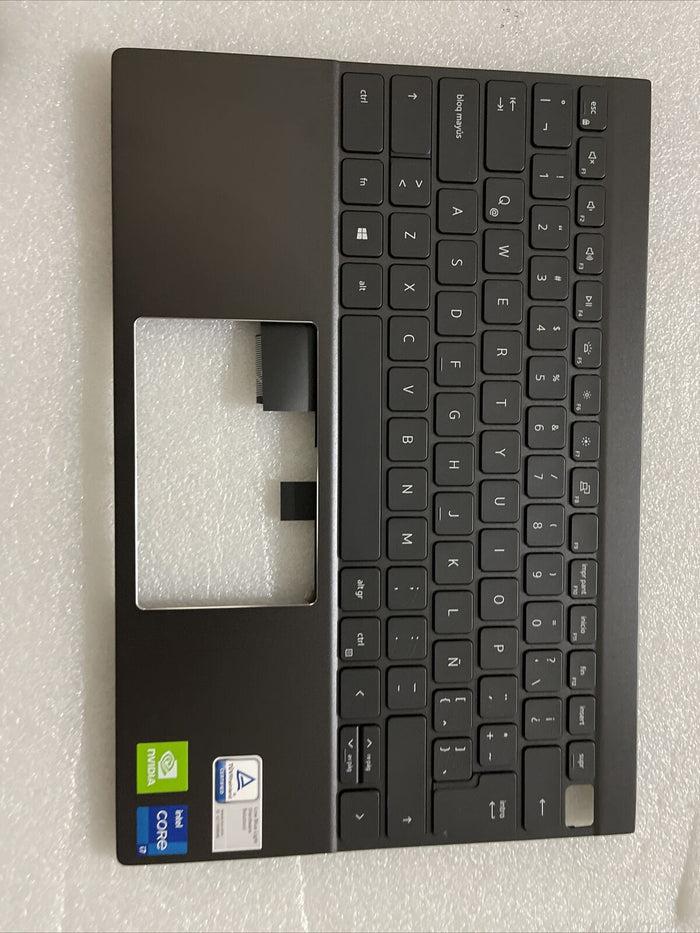 Genuine Dell Vostro 5310 Palmrest  Spanish Backlit Keyboard WYT28 H1 P9 Grade A