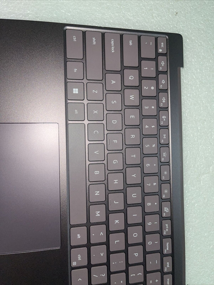 Genuine Dell XPS 13 9315 Touchpad Palmrest Backlit US Keyboard UMBER TCFFP T8