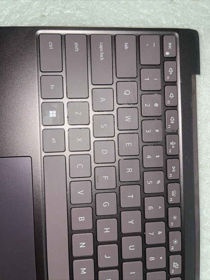 Genuine Dell XPS 13 9315 Touchpad Palmrest Backlit US Keyboard Violet TCFFP KTP9
