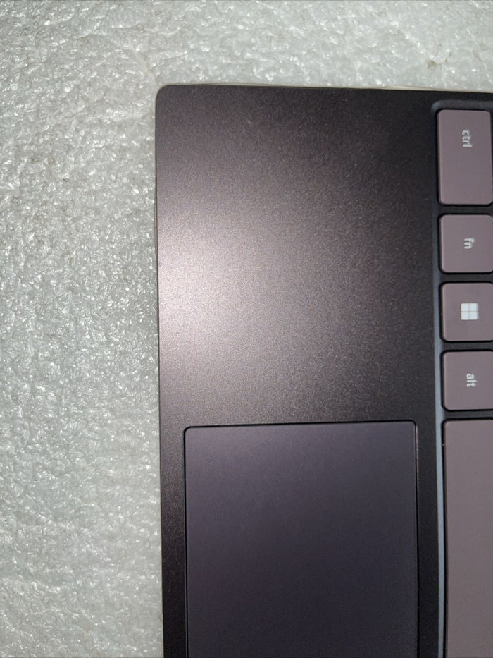 Genuine Dell XPS 13 9315 Touchpad Palmrest Backlit US Keyboard Violet TCFFP KTP9