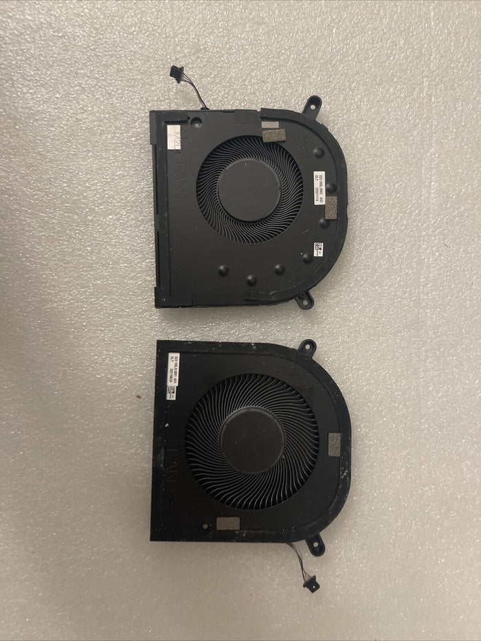 Genuine DELL XPS 17 9710 Laptop CPU GPU Fans Fan 1 Fan2 DC5V 0MXF81 0P2FY9