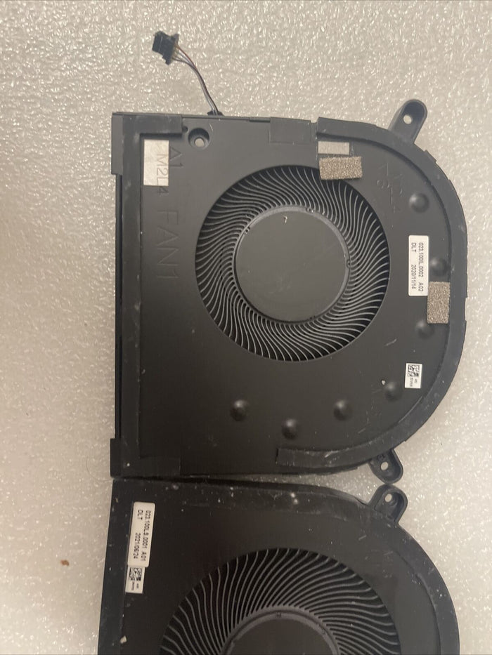 Genuine DELL XPS 17 9710 Laptop CPU GPU Fans Fan 1 Fan2 DC5V 0MXF81 0P2FY9