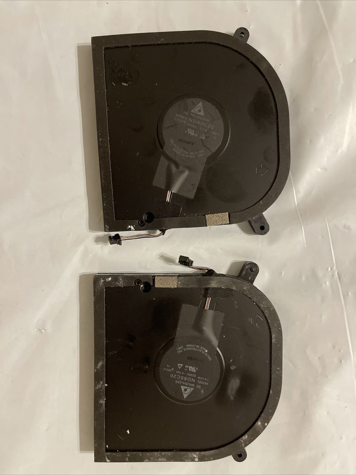 Genuine DELL XPS 17 9710 Laptop CPU GPU Fans Fan 1 Fan2 DC5V 0MXF81 0P2FY9