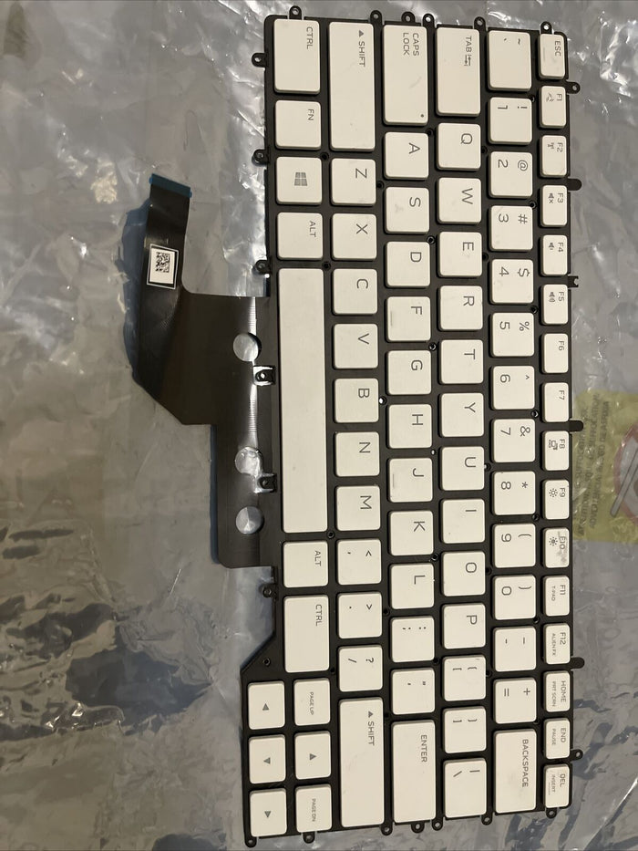Genuine OEM Dell Alienware M15 R2 2019 Lunar Light RGB Laptop Keyboard Y79F6