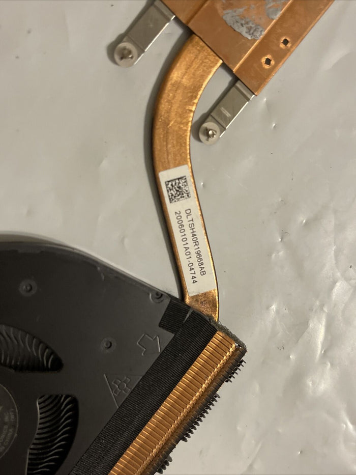 Genuine OEM Lenovo Laptop Fan Heatsink Assembly Fru: 5H40572915 5H40572913 ata