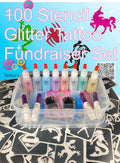 Glitter Tattoo Stencil Kit - Fundraiser