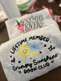 Grumpy/Sunshine Book Club Embroidered Sweatshirt