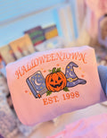 Halloween Town Embroidered Sweatshirt
