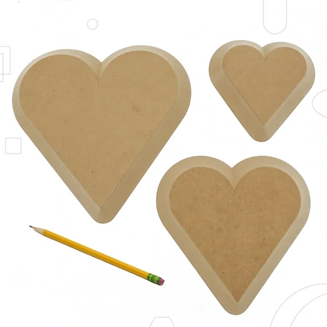 Heart- 3pack