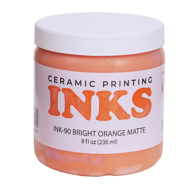 Ink-90 Bright Orange 8 oz