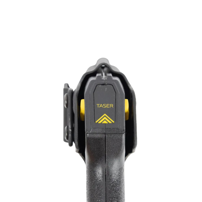 Taser device on a white background