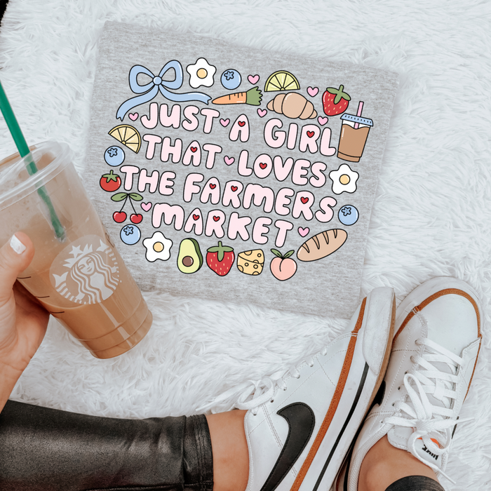 Just A Girl That Loves The Farmers Market T-Shirt