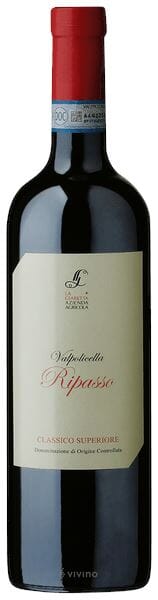 La Giaretta Ripasso Valpolicella Classico Superiore 2020 14,5%