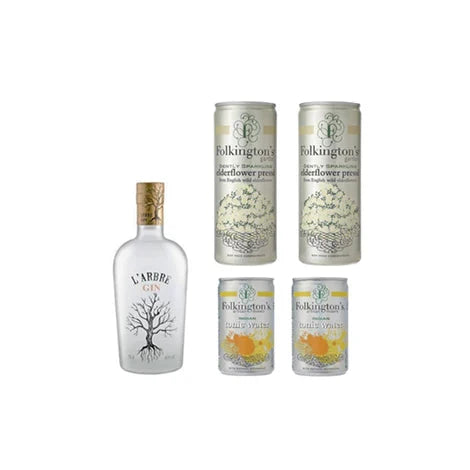 L'Arbre Gin Gavesæt m/tonics 25 cl. 41%