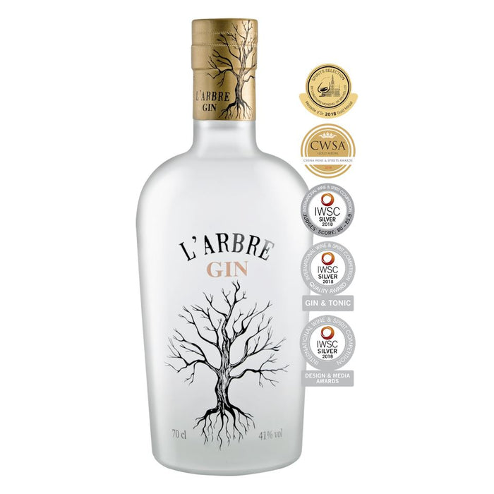 L'Arbre Gin Gavesæt m/tonics 20 cl. 41%